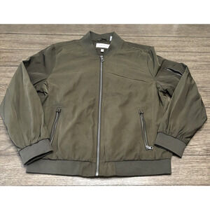 Calvin Klein Lightweight Bomber Jacket Men's L Front Zip